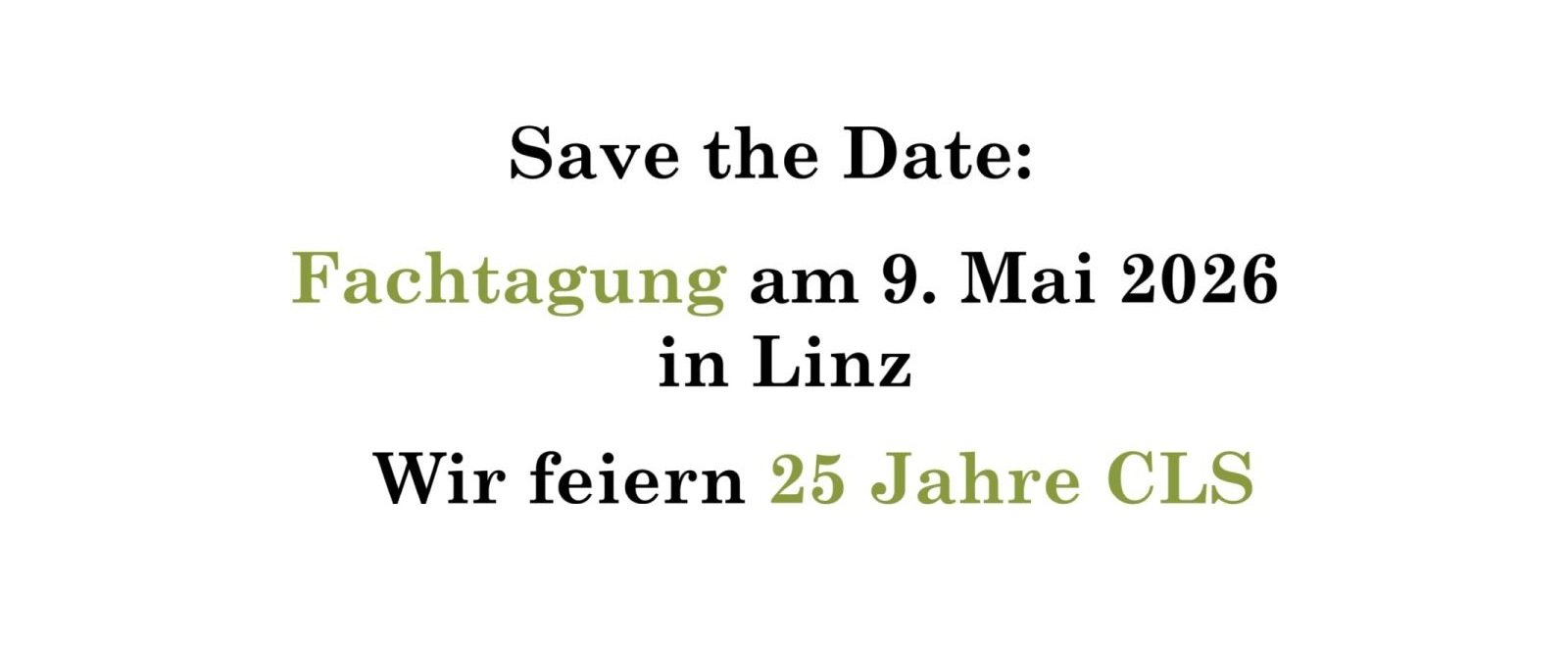 Fachtagung am 9. Mai 2026
